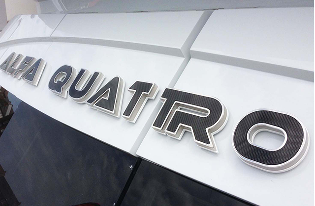 Alfa Quatro Yacht Sign