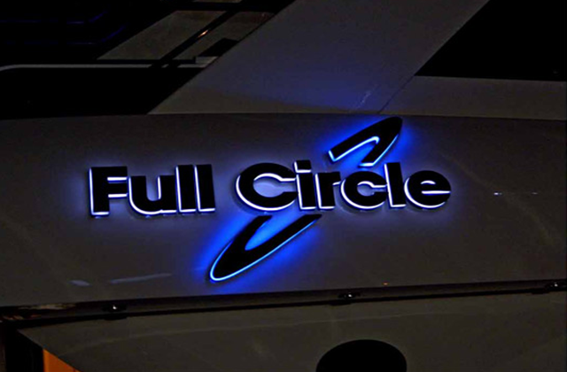 Full Circle Yacht Sign